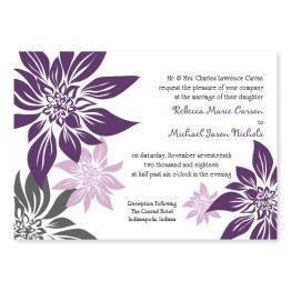 Blossoming Love Wedding Invitations