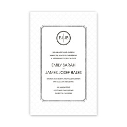 Coco Wedding Invitations - Real Foil and Debossed Wedding Invitations!