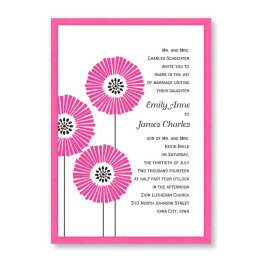 Love Blossoms Wedding Invitations - LIMITED STOCK AVAILABLE  