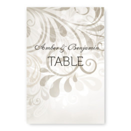 Loves Splendor Table Cards