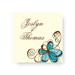 Romance in Bloom Favor Tags