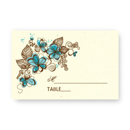 Romance in Bloom Seating Cards