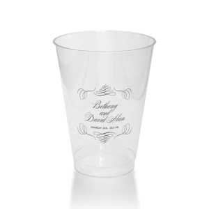 Luxe 12 Ounce Clear Plastic Tumblers