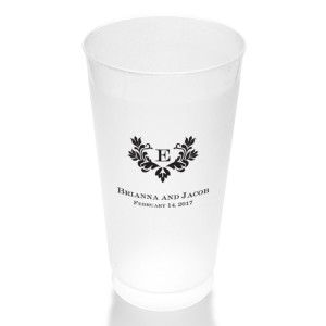 Stylish Clear or Frosted Plastic Tumblers