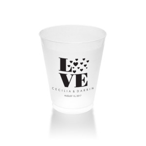 Courtney Clear or Frosted Plastic Tumblers