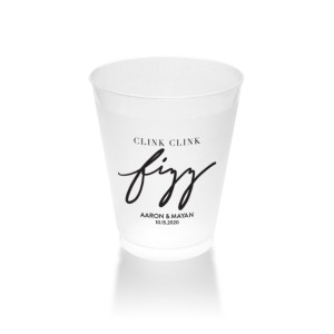 10 oz Frosted Plastic Tumbler