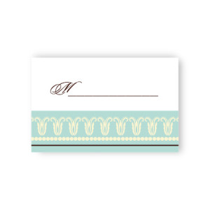 Blooming Border Seating Cards