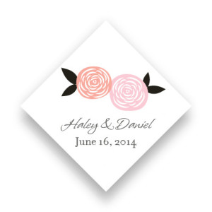 Radiant Roses Favor Tags
