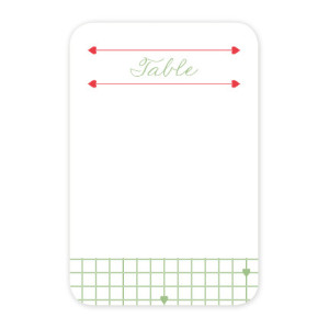 Addie Table Cards