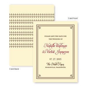 Gretchen Save The Date Cards