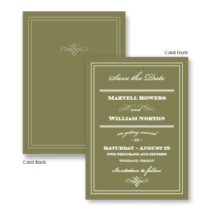 Calista Save The Date Cards