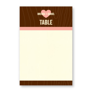 Evie Table Cards