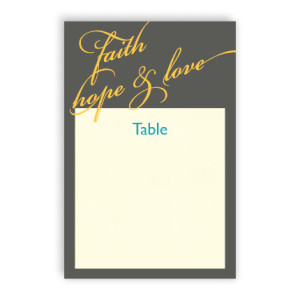 Emerson Table Cards