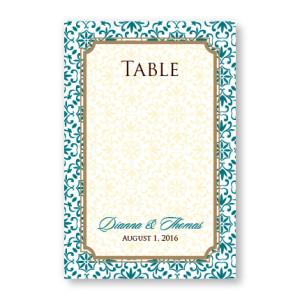Florence Table Cards