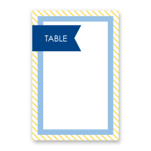 Hadley Table Cards
