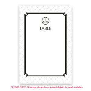 Coco Table Cards