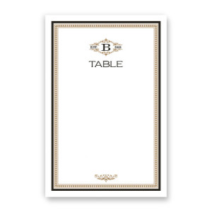 Rory Table Cards
