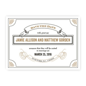 Alexa Save The Date Cards
