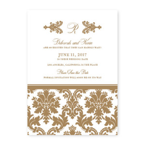 Harlow Save the Date Cards