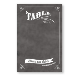 Jenny Table Cards