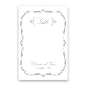 Catherine Table Cards