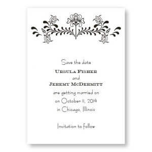 Delicate Touch Save the Dates