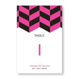 Stylish Statement Table Cards