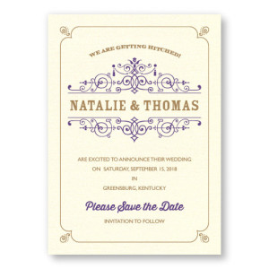 Helena Thermography Save the Date Cards