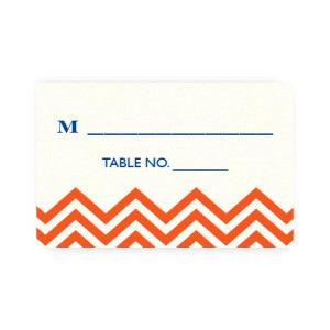 Frances Thermography Seating Cards