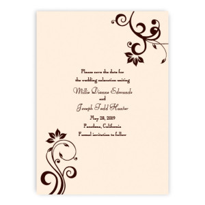 Millie Save the Date Cards