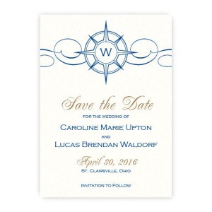 Compass Save the Date Cards