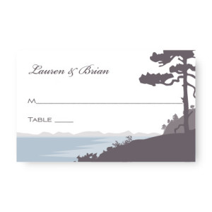 Lakeside Seating Cards