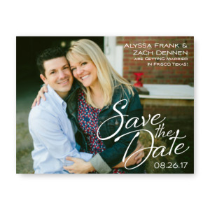 Flirt Photo Save the Date Cards