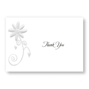 Enchanted Daisy Thank You Cards - LIMITED STOCK ON HAND