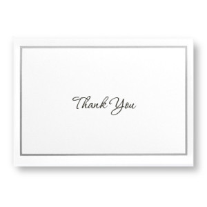 Simple Beauty Thank You Cards