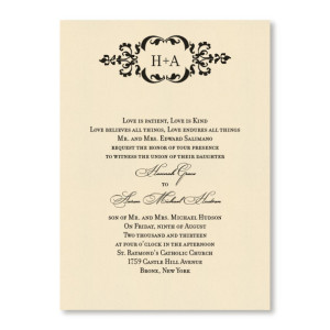 Cecilia Wedding Invitations
