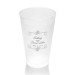 Luxe 10 Ounce Frosted Plastic Tumblers
