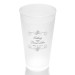 Luxe 16 Ounce Frosted Plastic Tumblers
