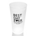 16 oz Frosted Plastic Tumbler