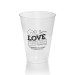12 Ounce Clear Plastic Tumblers