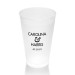 Foil Ampersand 14 Ounce Frosted Plastic Tumbler