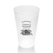 Floral Cluster 14 Ounce Frosted Plastic Tumbler