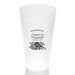 Floral Cluster 16 Ounce Frosted Plastic Tumbler