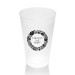 Blossoms 14 Ounce Plastic Frosted Tumbler