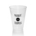Broadway Marquee 12 Ounce Clear Plastic Tumblers