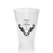 Victoria Damask II Clear or Frosted Plastic Tumblers