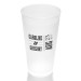 Ellen Clear or Frosted Plastic Tumblers