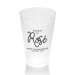 14 oz Frosted Plastic Tumbler