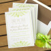 Spring Flora Save The Date Cards