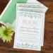 Summer Flora Save The Date Cards